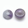 Natural Amethyst Cabochons X-G-P393-R14-10mm-2