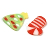 Christmas Theme Handmade Polymer Clay Cabochons CLAY-Q004-06A-2