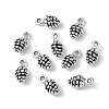 Pine Cone Tibetan Style Alloy Pendants X-TIBEP-R344-25AS-LF-3