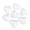 Transparent Glass Heart Cabochons X-GGLA-R021-20mm-4