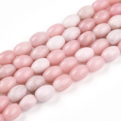 Natural Pink Opal Beads Strands G-N346-02B-09-1