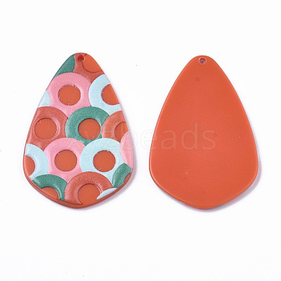 Cellulose Acetate(Resin) Pendants X-KY-S163-048-1