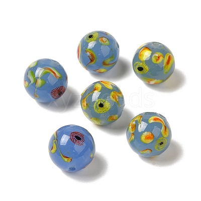 Handmade Lampwork Beads LAMP-C016-04D-10-1