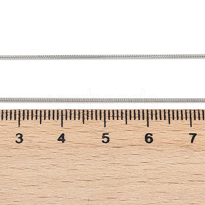 Non-Tarnish 304 Stainless Steel Snake Chain Necklaces X-NJEW-F196-14P-1