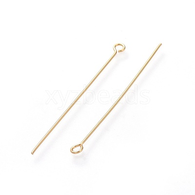 304 Stainless Steel Eye Pins STAS-G205-02A-G-1