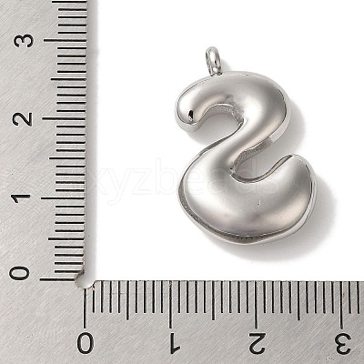 Non-Tarnish 304 Stainless Steel Pendants X-STAS-M017-08P-20-1