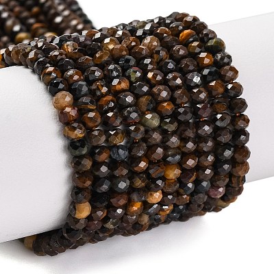 Natural Tiger Eye Beads Strands G-H003-B04-02A-1