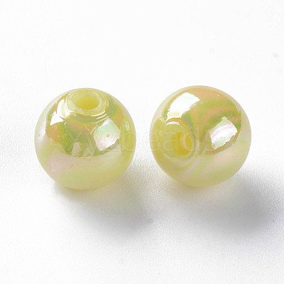 Opaque Acrylic Beads MACR-S370-D10mm-A10-1