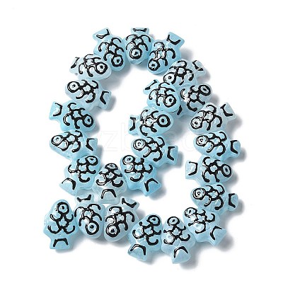 Baking Paint Glass Enamel Beads BLOW-D300-04B-1