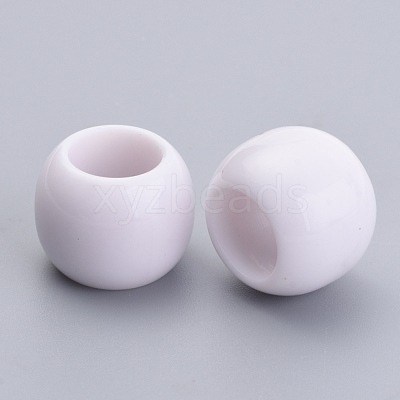 Opaque Acrylic Beads SACR-S300-15B-01-1
