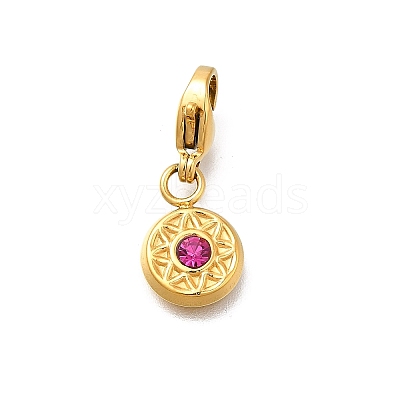 304 Stainless Steel Pendants Decoration STAS-R159-60G-05-1