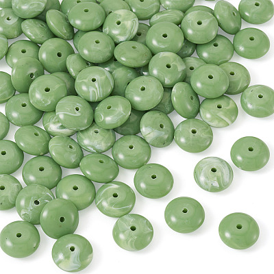 80Pcs 61G Acrylic Imitation Gemstone Beads MACR-TADJ0001-10B-1