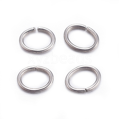 Tarnish Resistant 304 Stainless Steel Open Jump Rings STAS-F221-40P-J-1