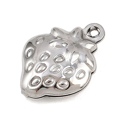 Fruit 304 Stainless Steel Pendants STAS-P418-03C-P-1
