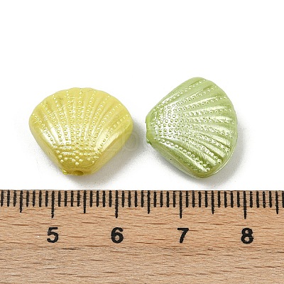 Opaque Acrylic Imitation Pearl Beads OACR-B031-56-1