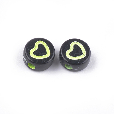 Craft Style Acrylic Beads MACR-T023-24C-1