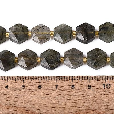 Natural Labradorite Beads Strands G-N368-01A-07-1