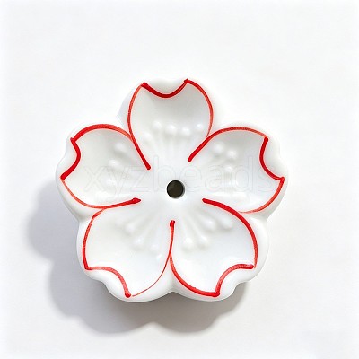 Porcelain Incense Burners DJEW-PW0012-122A-1