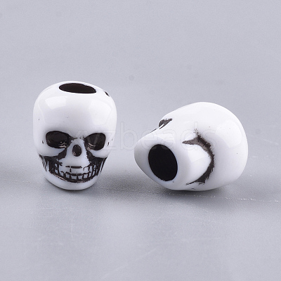 Craft Style Acrylic Beads X-MACR-T023-13-1