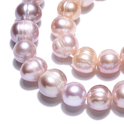 Natural Cultured Freshwater Pearl Beads Strands PEAR-N013-07M-1