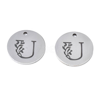 Non-Tarnish 304 Stainless Steel Charms STAS-T059-26P-U-1