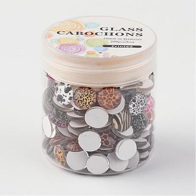 Glass Cabochons GGLA-JP0001-10-1