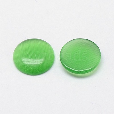 Cat Eye Cabochons CE-J002-8mm-02-1