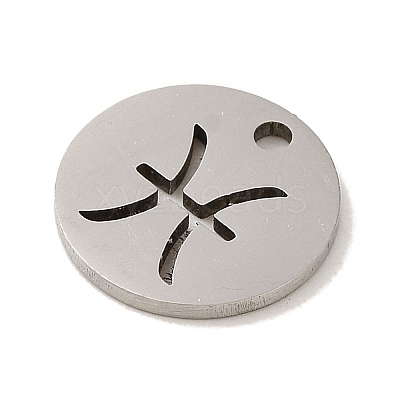 Non-Tarnish 201 Stainless Steel Charms STAS-E217-10P-06-1