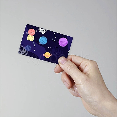 PVC Plastic Waterproof Card Stickers DIY-WH0432-051-1