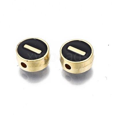 Alloy Enamel Beads ENAM-N052-006-02I-RS-1