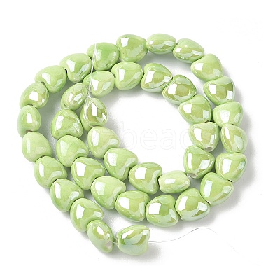 Handmade Porcelain Beads Strands PORC-Z002-02D-1