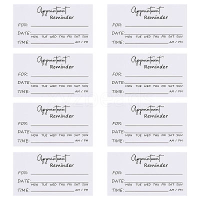 50Pcs Paper Appointment Reminder Cards AJEW-TADJ0001-22-1