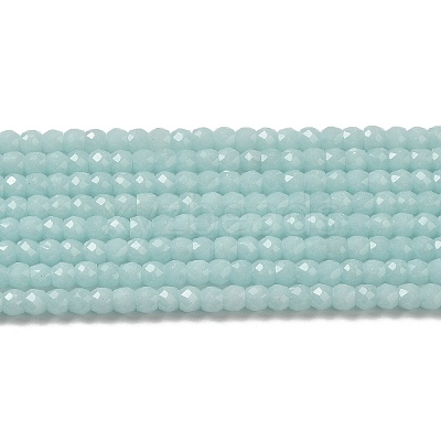 Synthetic Luminous Stone Beads Strands G-C086-01B-01-1