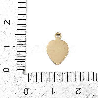 304 Stainless Steel Enamel Charms STAS-I338-01G-04-1