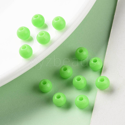 Opaque Acrylic Beads MACR-S370-C6mm-A30-1