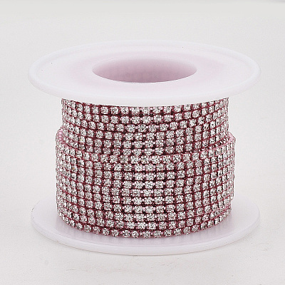 Electrophoresis Iron Rhinestone Strass Chains CHC-Q009-SS6.5-A02-1-1