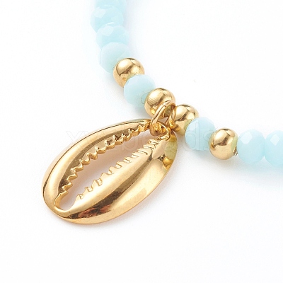 Stretch Bracelets Sets BJEW-JB06095-01-1