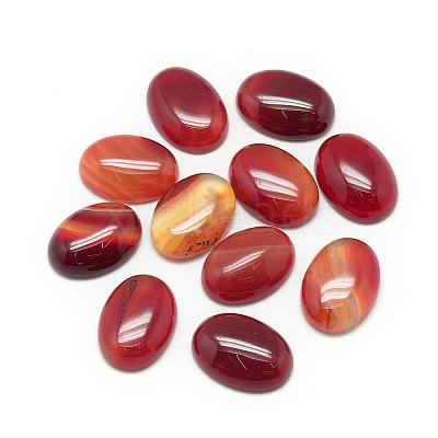 Natural Agate Cabochons G-R415-14x10-01-1