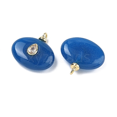 Dyed Natural White Jade  Pendants KK-C251-01D-01-1