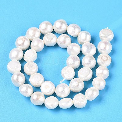 Natural Cultured Freshwater Pearl Beads Strands PEAR-N014-10D-1