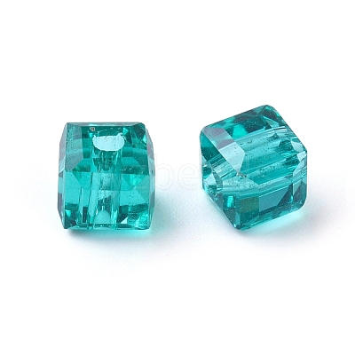Electroplate Glass Beads X-EGLA-L007-M01-1