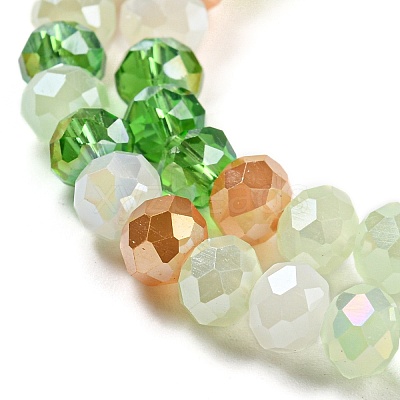 Glass Beads Strands EGLA-A034-M6mm-55-1