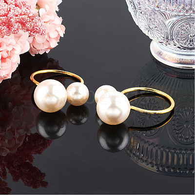 Iron Napkin Rings AJEW-GF0002-81-1