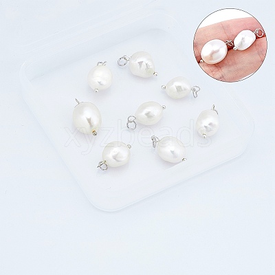 Natural Cultured Freshwater Pearl Pendants PEAR-SC0001-01-1
