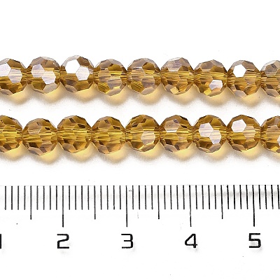Transparent Glass Beads EGLA-A035-T6mm-B04-1