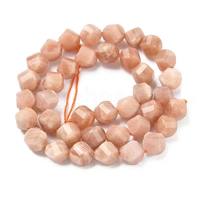 Natural Sunstone Beads Strands G-C267-B07-1