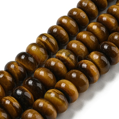 Natural Tiger Eye Beads Strands G-K343-B02-02-1