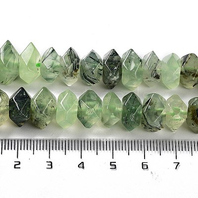 Natural Prehnite Beads Strands G-D091-A17-1