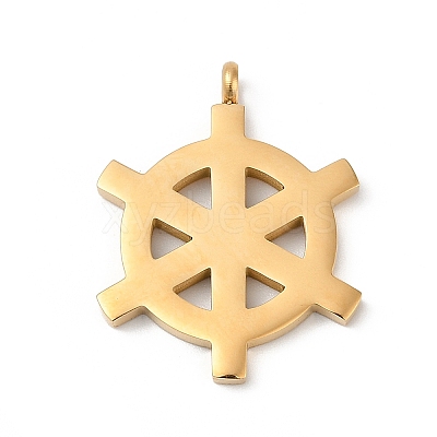 304 Stainless Steel Pendants STAS-Z120-01F-G-1