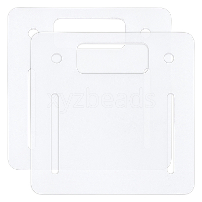Plastic Card Holder AJEW-WH0473-36A-1